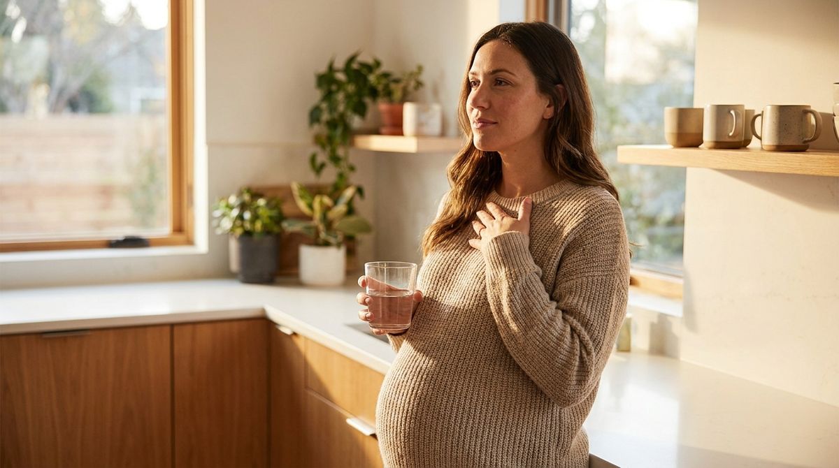 Heartburn During Pregnancy: Causes & Safe Relief